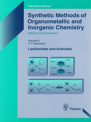 cover image of Synthetic Methods of Organometallic and Inorganic Chemistry, Volume 6, 1997